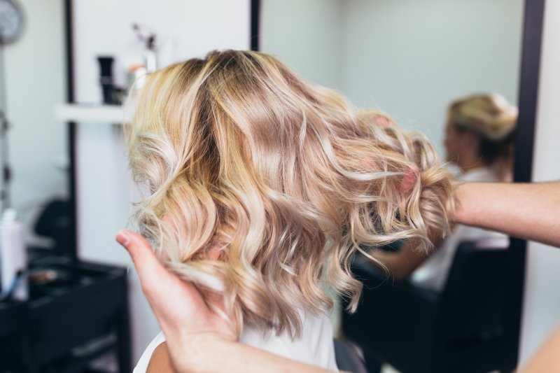 Blonde, Person, Hairdresser, Woman.