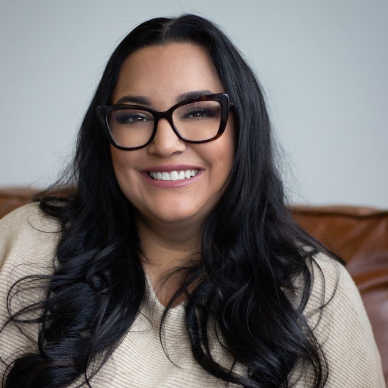 Black Hair, Glasses, Head, Smile.