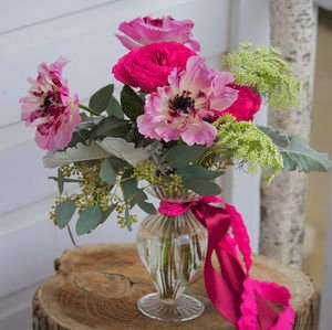 Flower Arrangement, Potted Plant, Flower Bouquet, Jar.