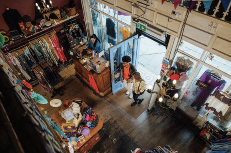 Boutique, Person, Indoors, Wood.