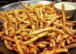 Food, Fries, Ketchup.