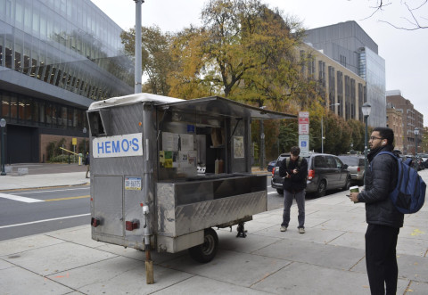 Person, Adult, Male, Man. Text: STOPPING ANY TIME RESERVED HEMO&#039;S XR-86975