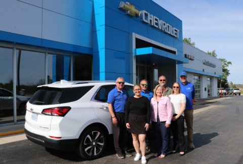 Suv, Person, Adult, Woman. Text: CHEVROLET