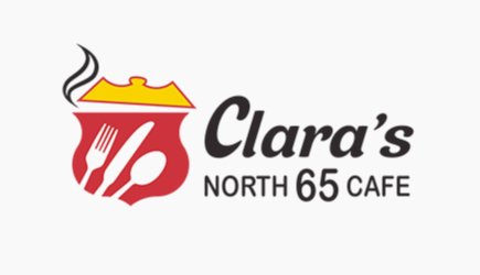 Clara's North 65 Cafe logo