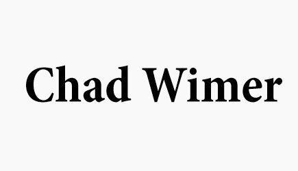 Chad Wimer logo