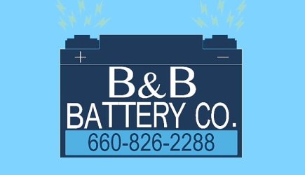 B & B Battery logo