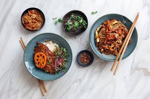 Noodle, Lunch, Meal, Dining Table.