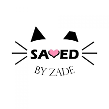 Logo, Shaker, Stencil, Spider. Text: SAVED BY ZADE