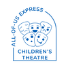 Snow, Can, Canine, Dog. Text: ALL-OF-US EXPRESS CHILDREN&#039;S THEATRE