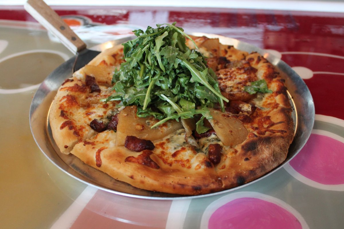 Food, Food Presentation, Pizza, Arugula.