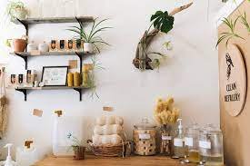 Shelf, Potted Plant, Wall, Jar.