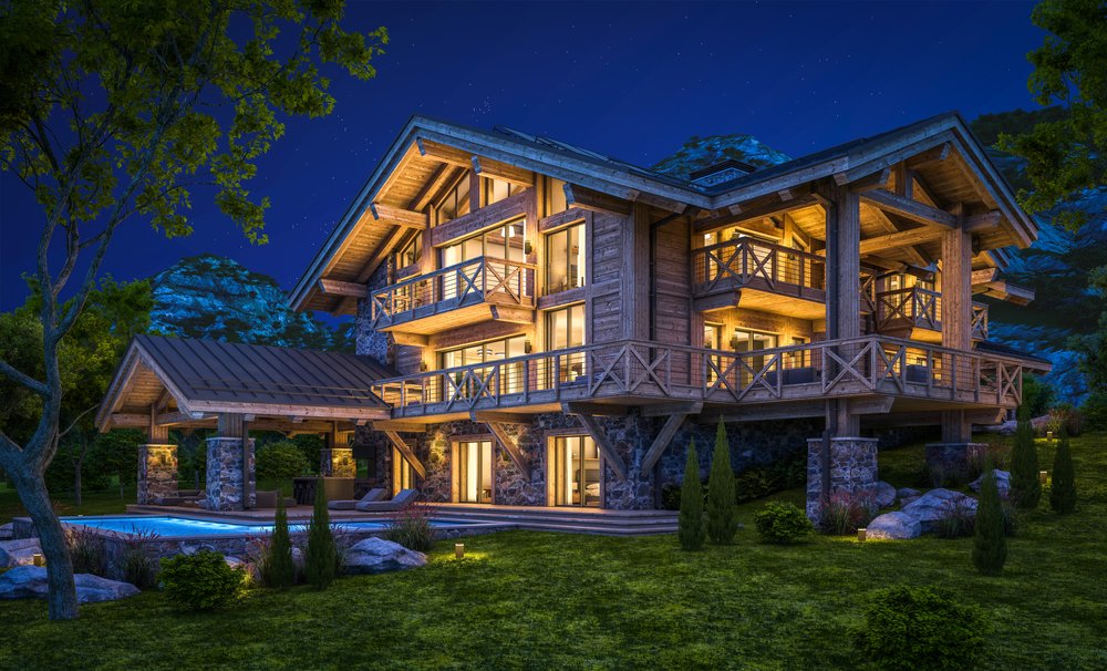 Building, Housing, Villa, Cottage.