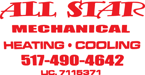 Text, Scoreboard, Alphabet, Book. Text: MECHANICAL HEATING COOLING 517-490-4642